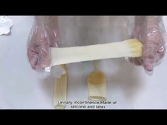 Antibacterial Disposable Male External Catheter Medical Grade