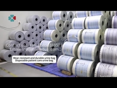 Фабричная цена 2000 мл ПВХ медицинской мочи дренажный мешок с клапаном T-типа антирефлюксный клапан