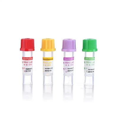 Качество  Micro Disposable Vacuum Blood Collection Tubes PP blood collection tubes for cell detection фабрика