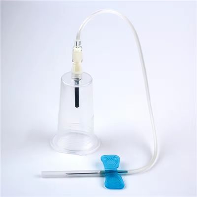 Купить Disposable 23G Butterfly Blood Collection Needle Set with Holder for Clinical and Patient Care онлайн изготовление