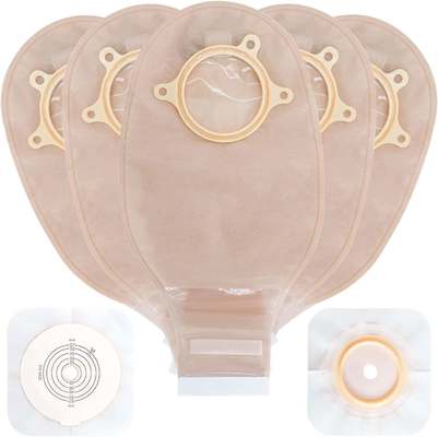 Купить Sterile Leakproof Comfortable Two-Piece Ostomy Bag with Opening for Easy Drainage онлайн изготовление