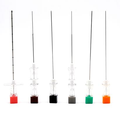 Купить Высокоточные спинальные иглы 22G, 25G, 27G для одноразового стерильного шприца при спинномозговой блокаде онлайн изготовление