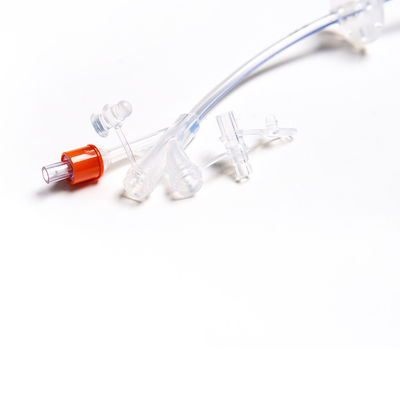 Хорошая цена Одиночный набор трубки Gastrostomy силикона медицинской ранга пользы Fr12-Fr24 ровный мягкий для больницы онлайн