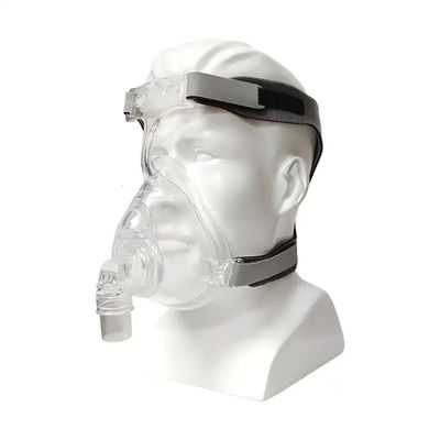 Хорошая цена Система CPAP CPAP полная маска для лица, CPAP силиконовая маска для носа с 2 м кислородной трубкой онлайн