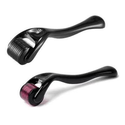 Хорошая цена Beauty Derma Roller Micro pin dermaroller 540 игл для восстановления роста волос лицевой ролик онлайн