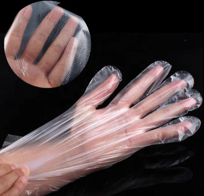 Хорошая цена HDPE GLOVE НЕСТЕРИЛЬНЫЕ Одноразовые водонепроницаемые, устойчивые к химическим веществам перчатки для обработки пищевых продуктов и промышленного использования онлайн