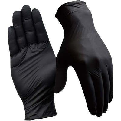 Хорошая цена Nitrile Black Powder Free Vinyl Disposable Protection Gloves For Household Kitchen онлайн