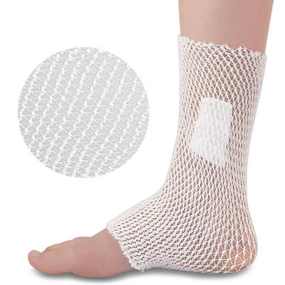 Хорошая цена Flexible Breathable Compression Elastic Net Tubular Bandage for Wound Care and Dressing онлайн