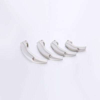 Хорошая цена Медицинский изогнутый ларингоскоп из нержавеющей стали с лезвием 95-160 мм, ларингоскоп для анестезии типа Mac с светодиодом, сертифицированное CE/ISO устройство класса II онлайн