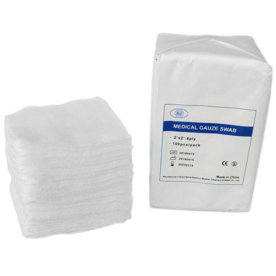 Хорошая цена Multi-Purpose Sterile Square Gauze Pads for Wound Care and Dressing, Soft and Absorbent онлайн