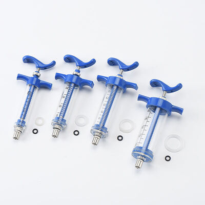 Хорошая цена Легкий в использовании 10 ml 20 ml 30 ml Дозировочный шприц для животных с боковой рукояткой для точной дозировки онлайн