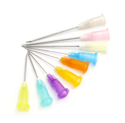 Хорошая цена AILE одноразовая медицинская игла длина 13-38 мм 18G-30G гиподермическая игла из нержавеющей стали для стерильной инъекции онлайн