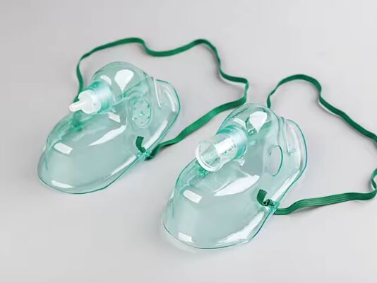 Хорошая цена Кислородная маска медицинского назначения с герметичной небулайзерной маской и чашкой 6 куб. см/8 куб. см для эффективной респираторной терапии онлайн